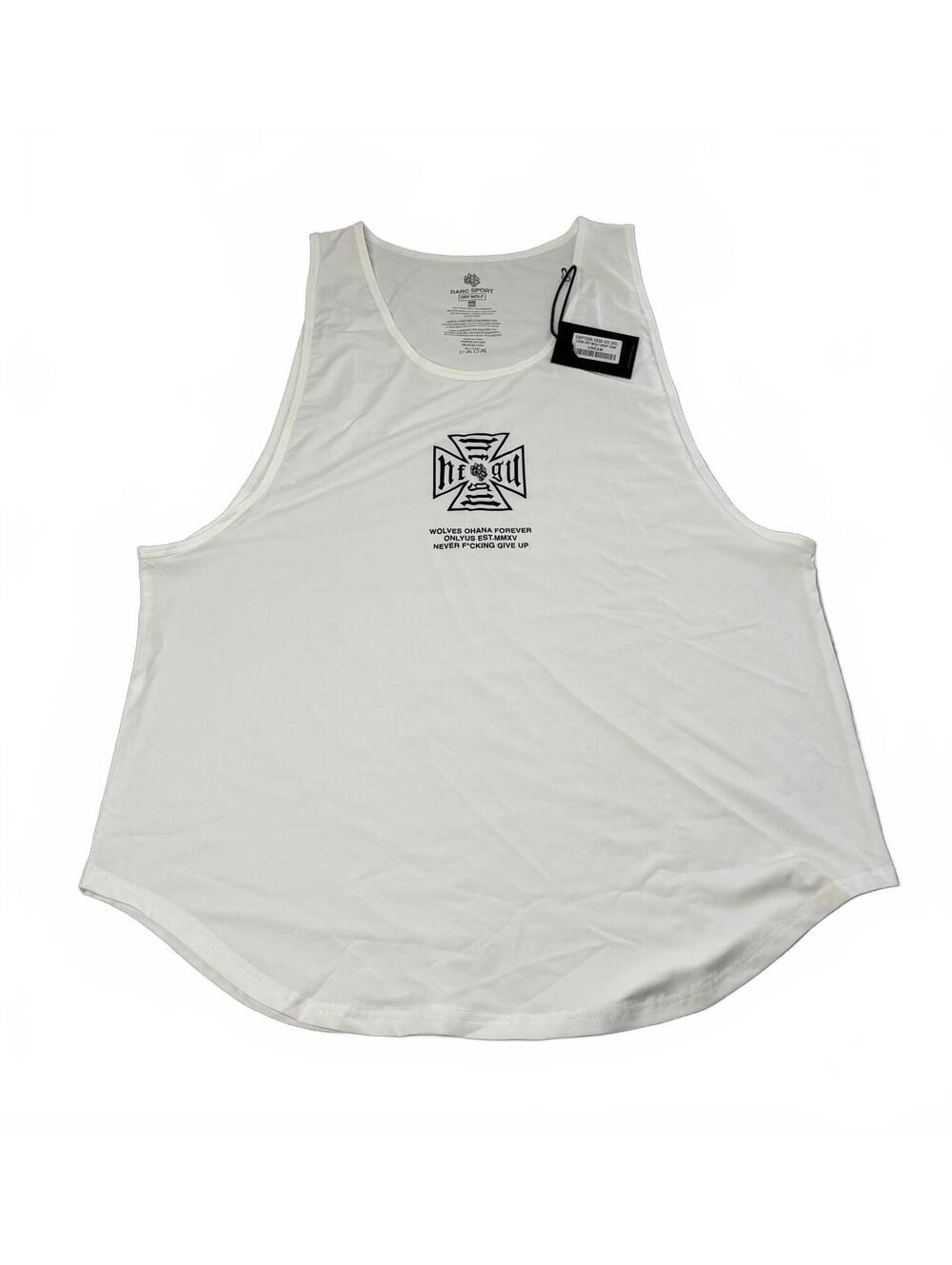 Darc Sport Core Dry Wolf Cream Tank Top Mens 2XL